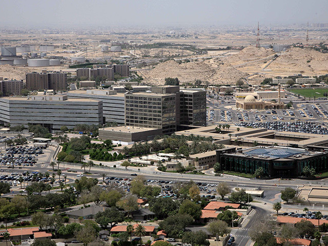 Saudi Aramco's base in Dhahran