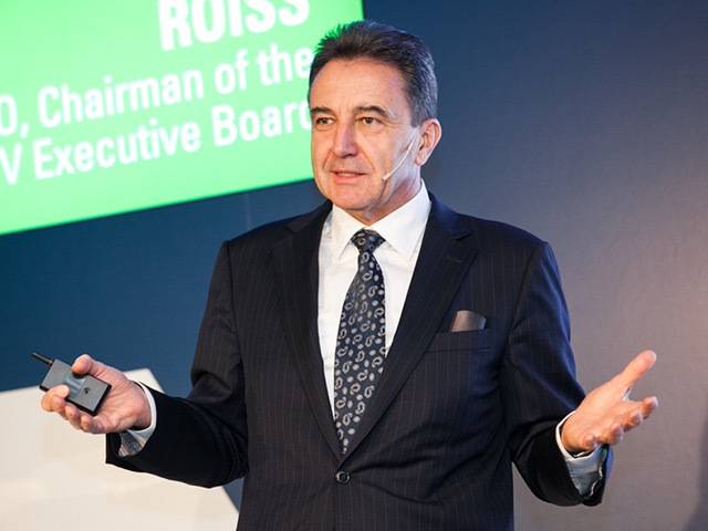 OMV chairman and CEO Gerhard Roiss