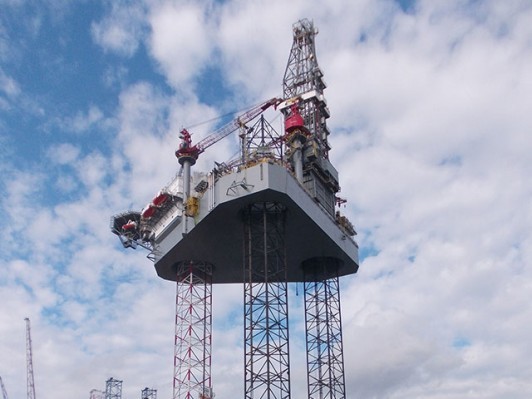 Dozens evacuated from Harbour North Sea rig