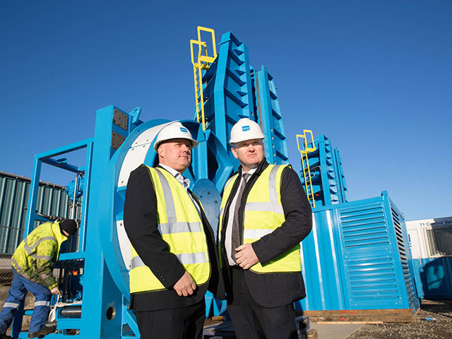 Mike Gaskin, commercial director and Derek Smith, chief executive officer at Maritime Developments