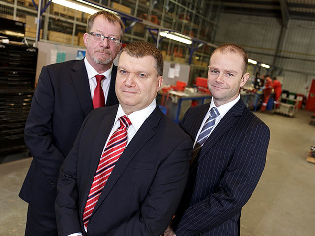 New ATR directors (from left): Derek Sinclair, Duncan Duthie and Dave Grant