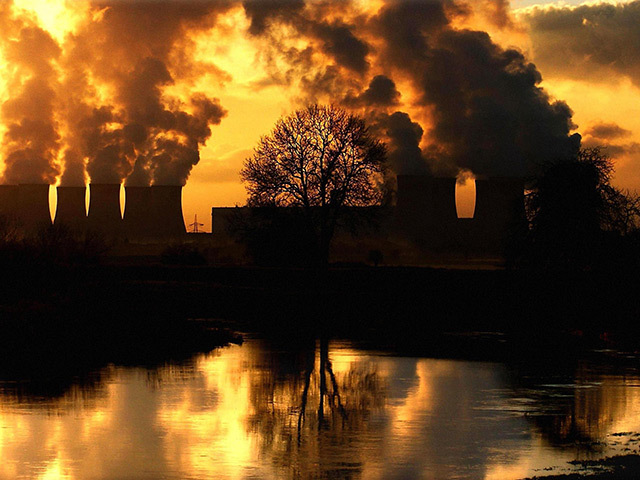 Drax power station in Yorkshire