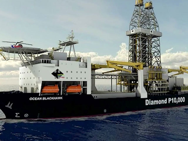 Diamond's Ocean BlackHawk drillship