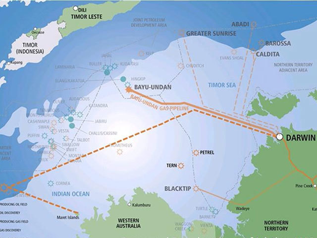 The Ichthys LNG development