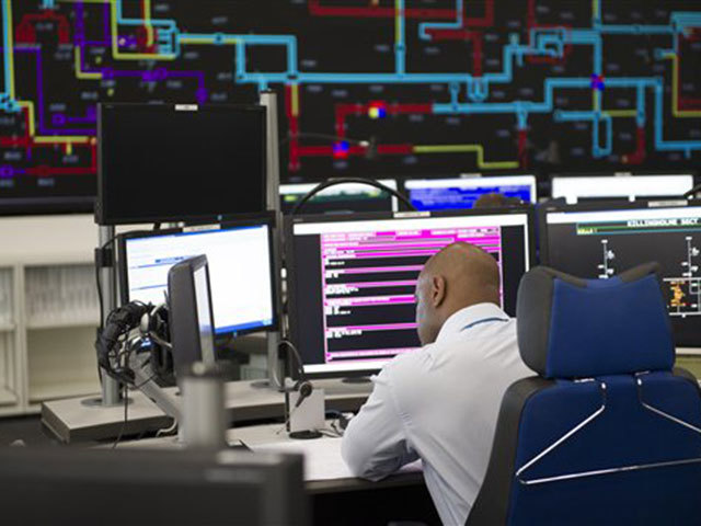 National Grid UK control centre