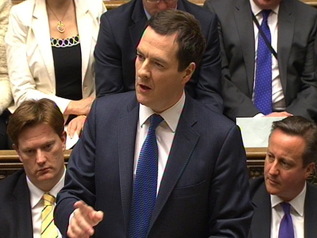 George Osborne delivers the 2014 Budget speech