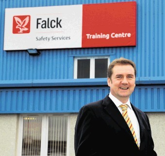 Colin Leyden, MD of Falck Safety Systems