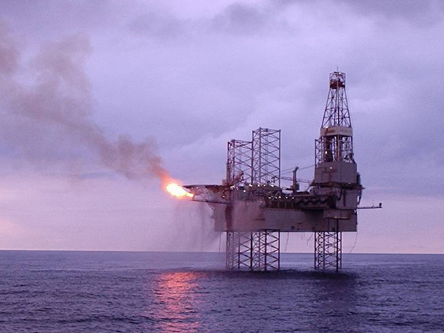The Galaxy II jack-up rig at the Catcher field in the North Sea