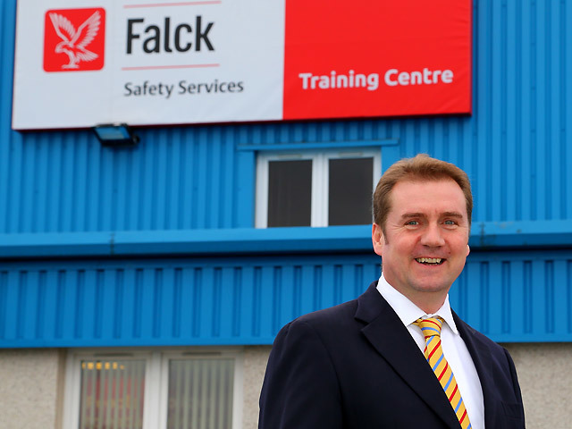 Colin Leyden, MD of Falck Safety Systems