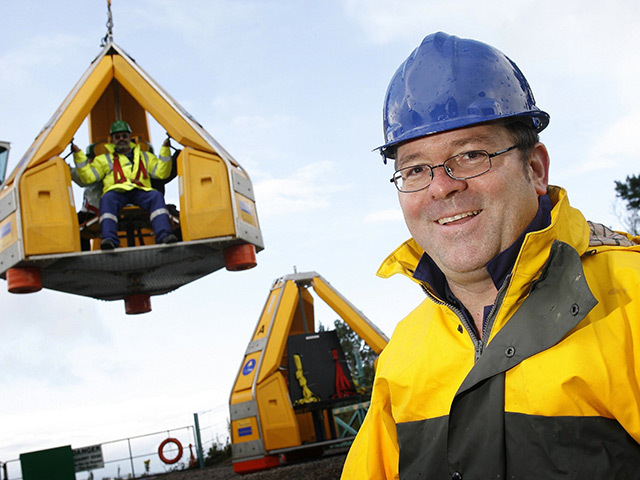 Reflex Marine chief executive Philip Strong