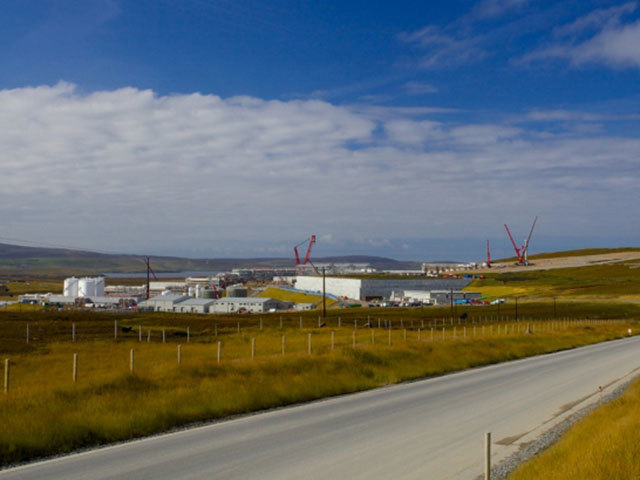 Shetland Gas Plant. Photo by Petrofac.