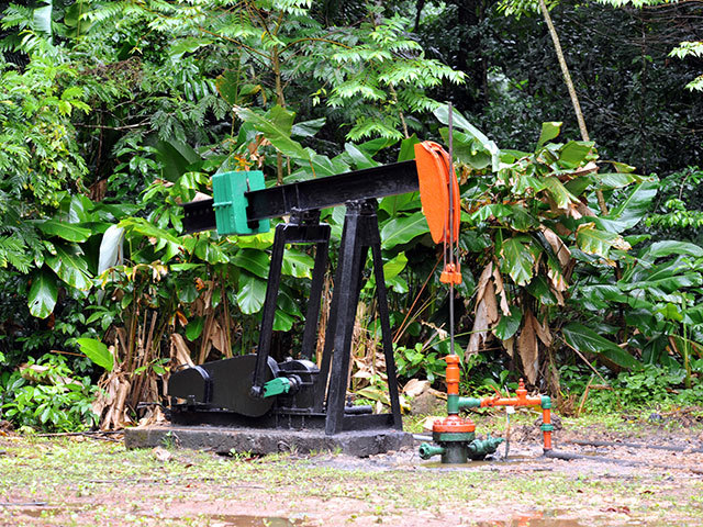 Goudron well site