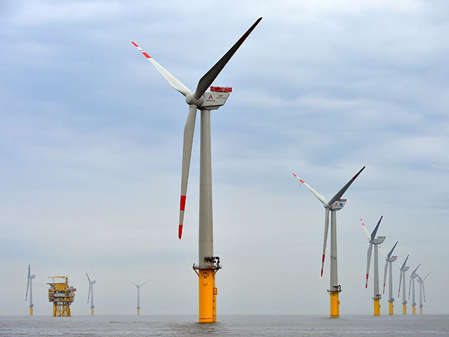 Borkum West II wind farm, off Germany