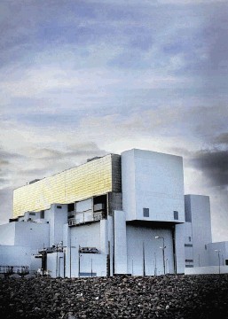 Torness nuclear power station on the coast of East Lothian