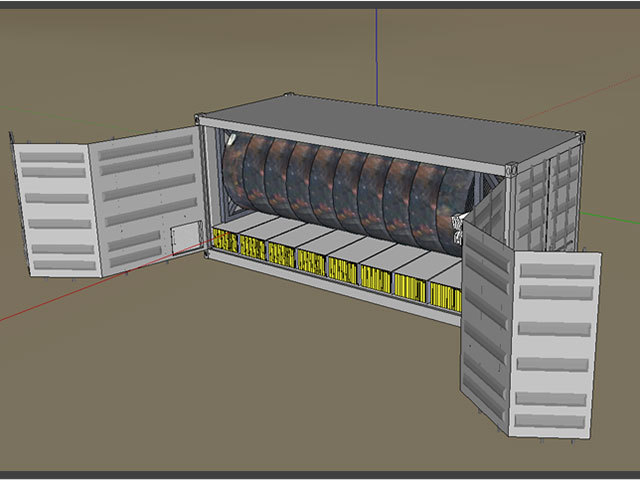 The Roll Array system. Photo by Renovagen