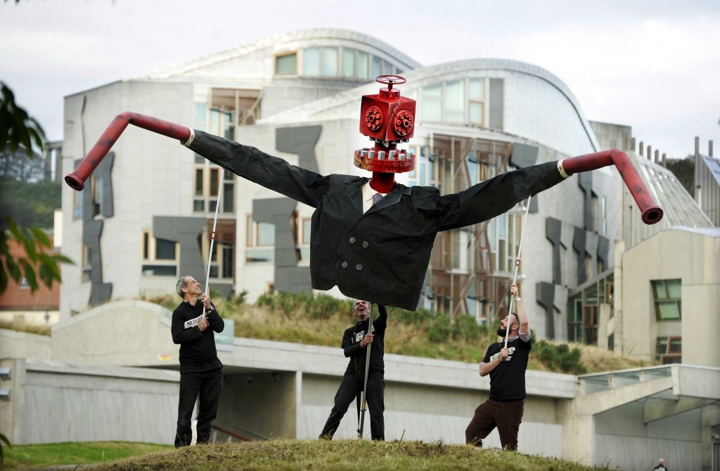 Anti-fracking campaigners