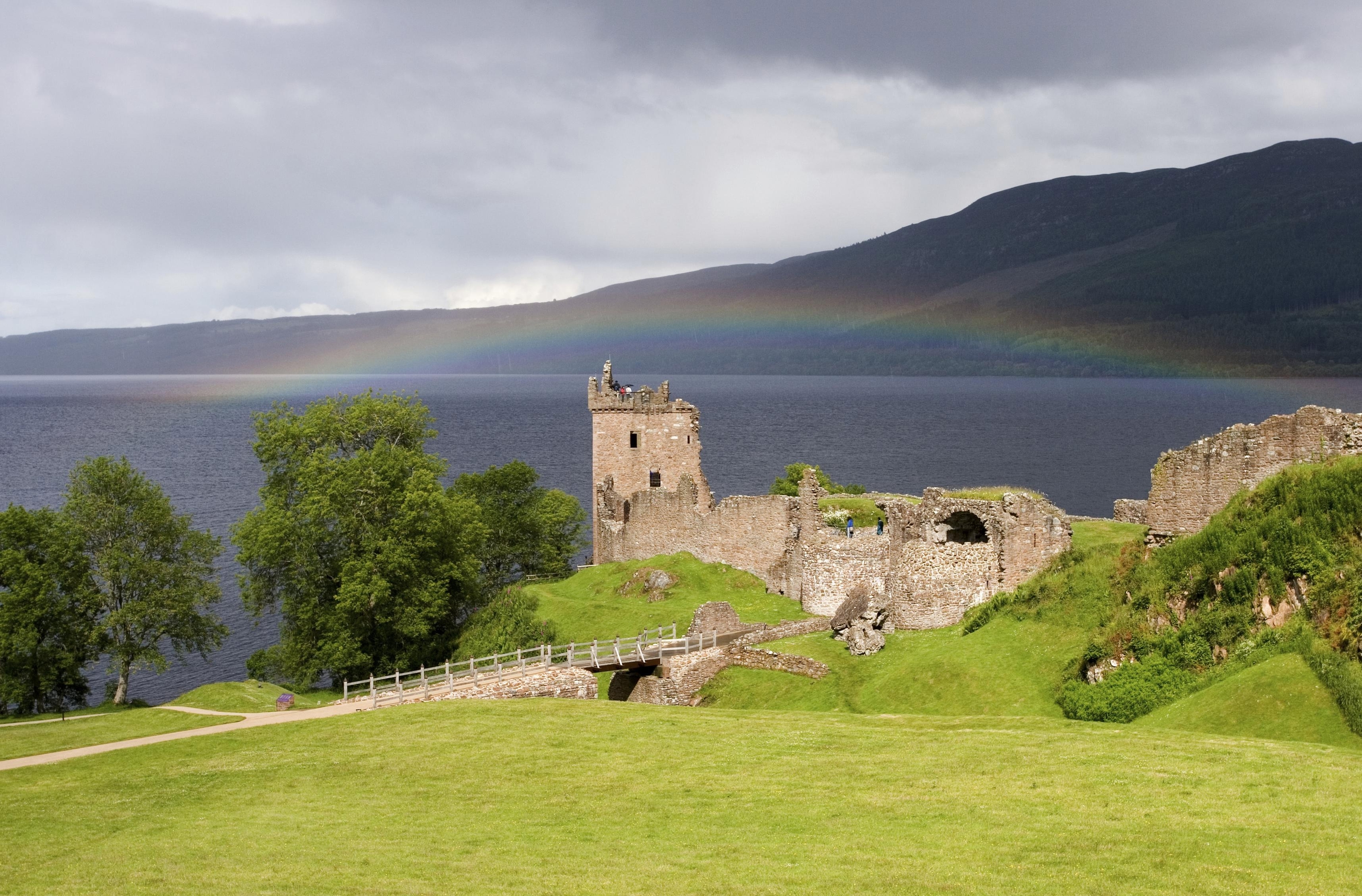 Urquhart Castle by Loch Ness