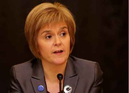 First Minister Nicola Sturgeon