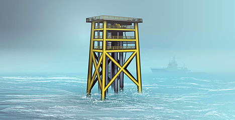 Statoil have chosen an unmanned wellhead platform