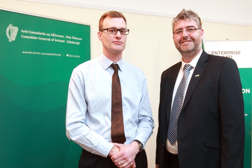 Alan Keogh (left) and Gordon Robertson