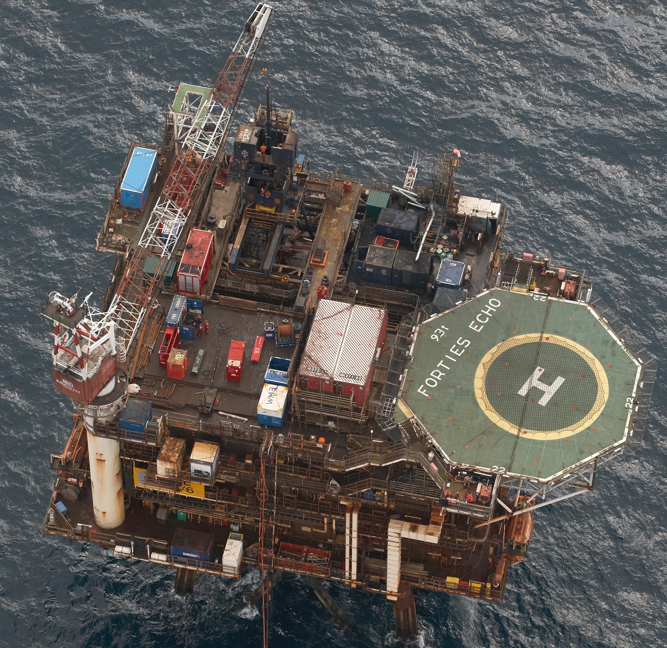 Apache North Sea's Forties Echo platform.