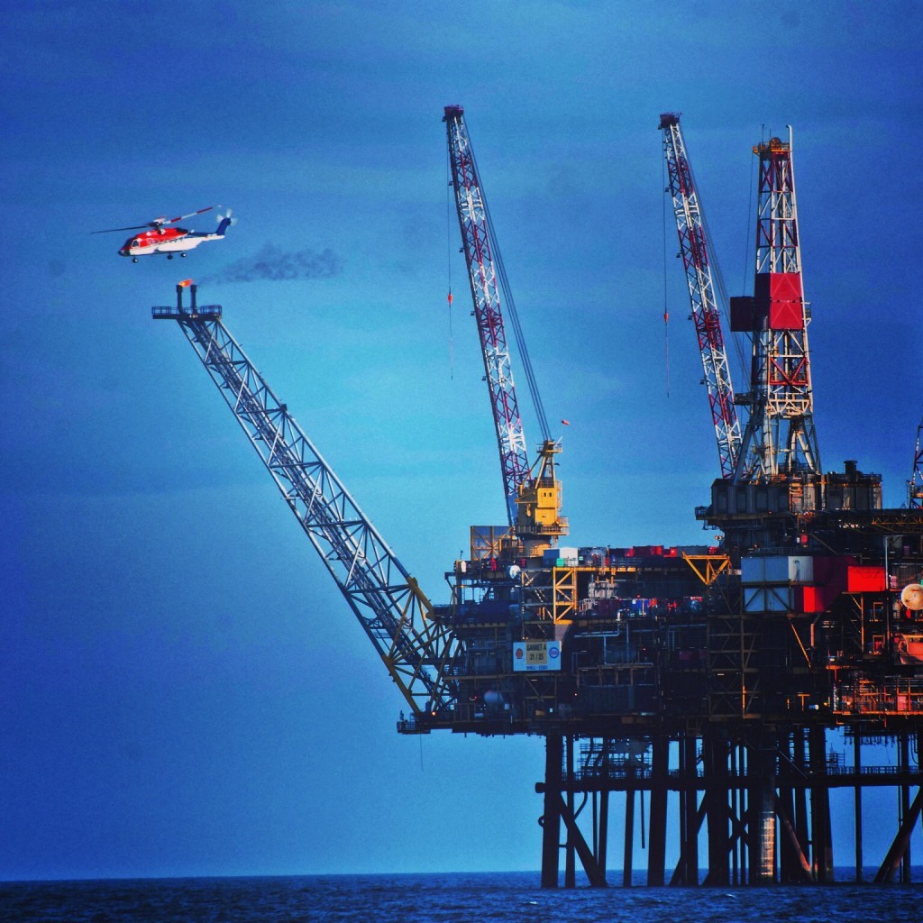 North Sea oil and gas industry