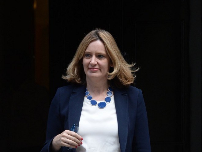 UK Home Secretary Amber Rudd