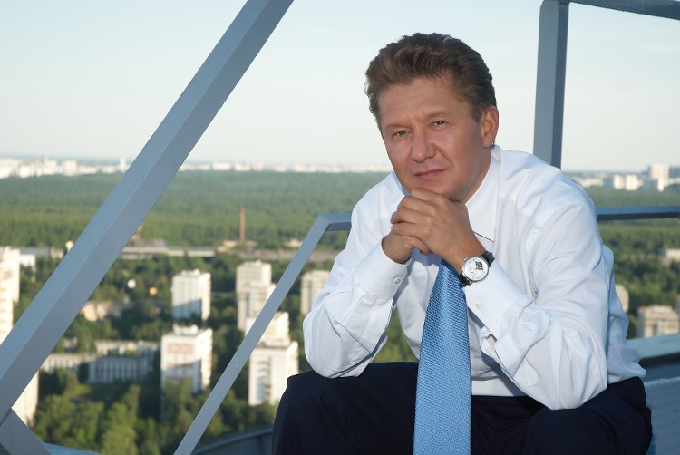 Gazprom CEO Alexei Miller