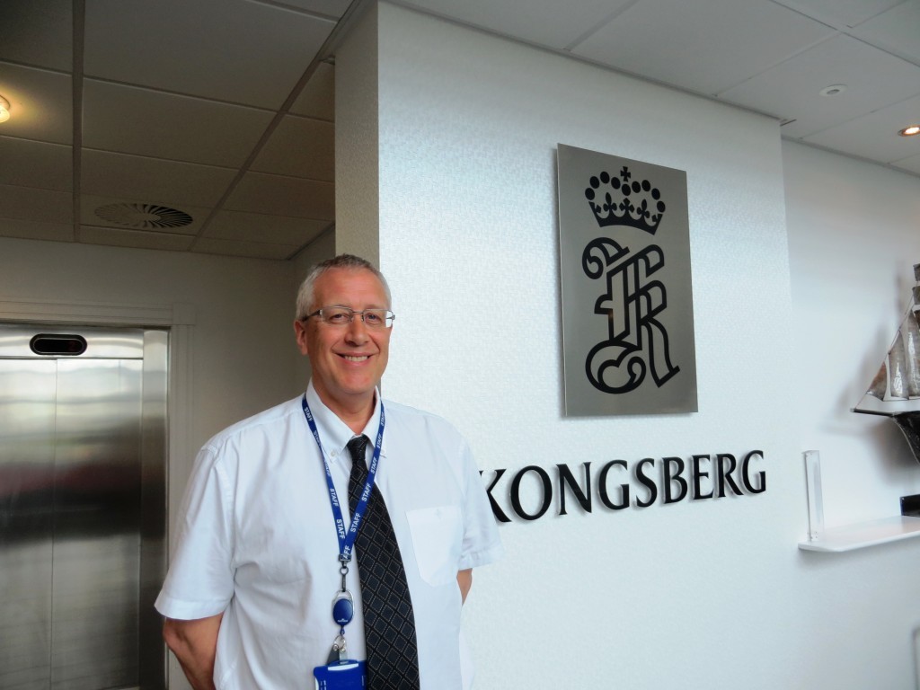Frank Maclean of Kongsberg Maritime