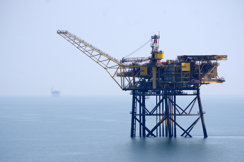 Spirit Energy's North Morecambe platform in the East Irish Sea.