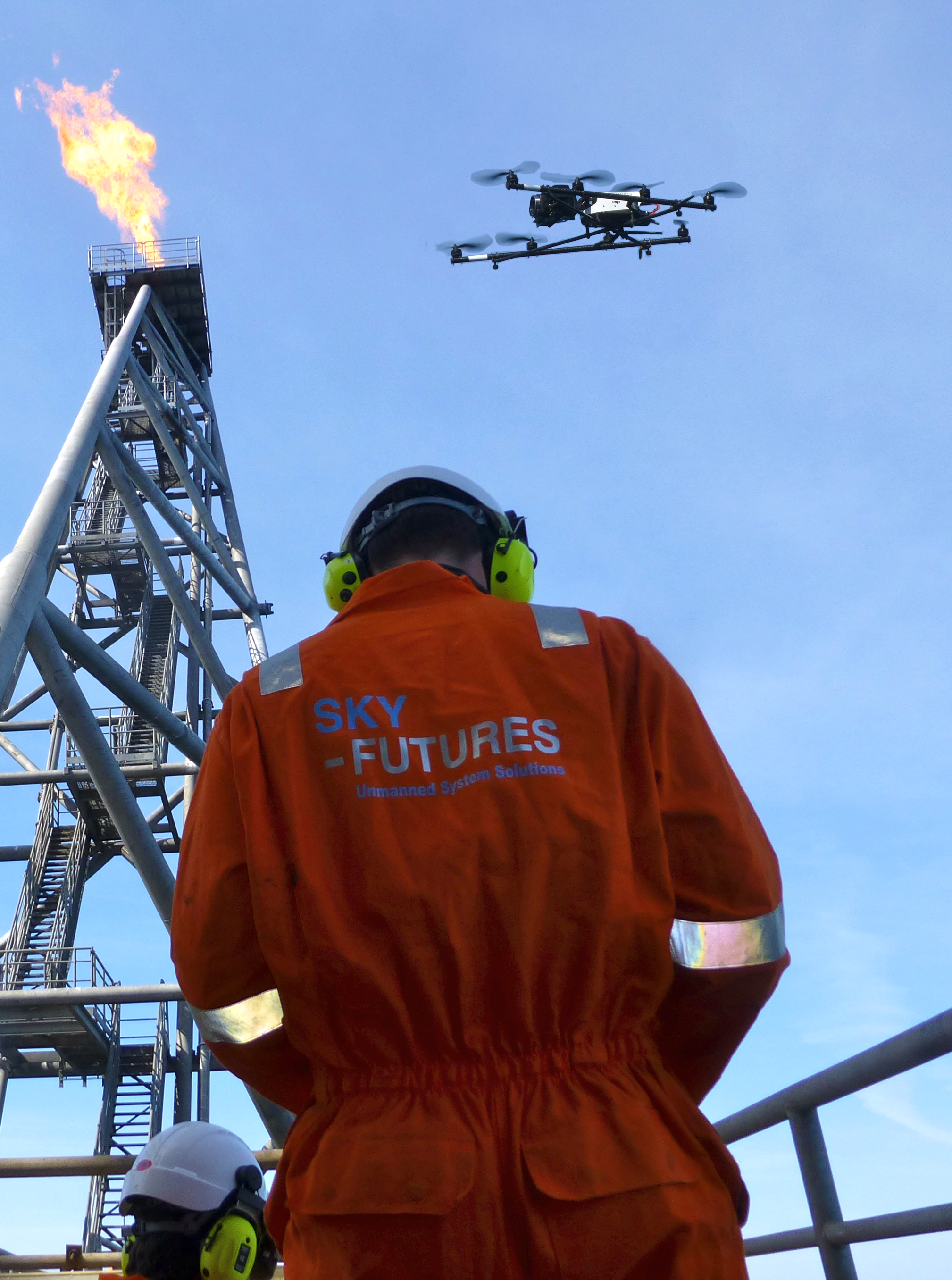 Drones used for oil and gas inspection