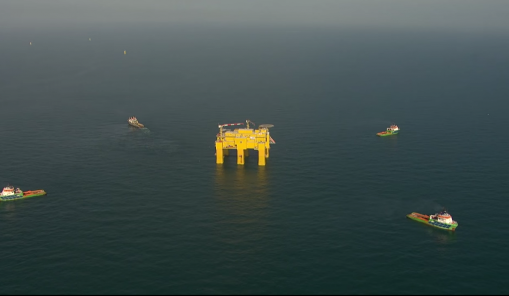 ABB has installed the world's largest offshore converter