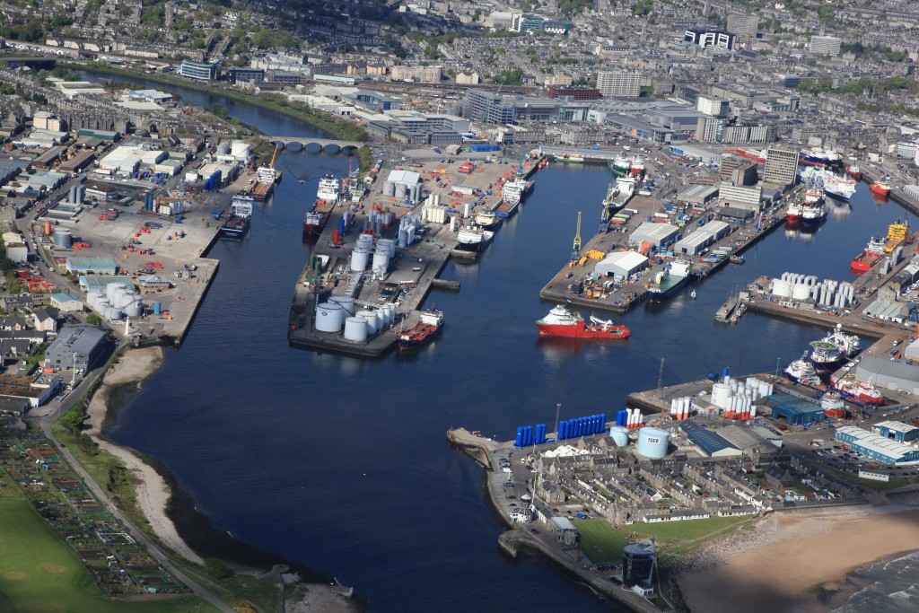 Aberdeen harbour