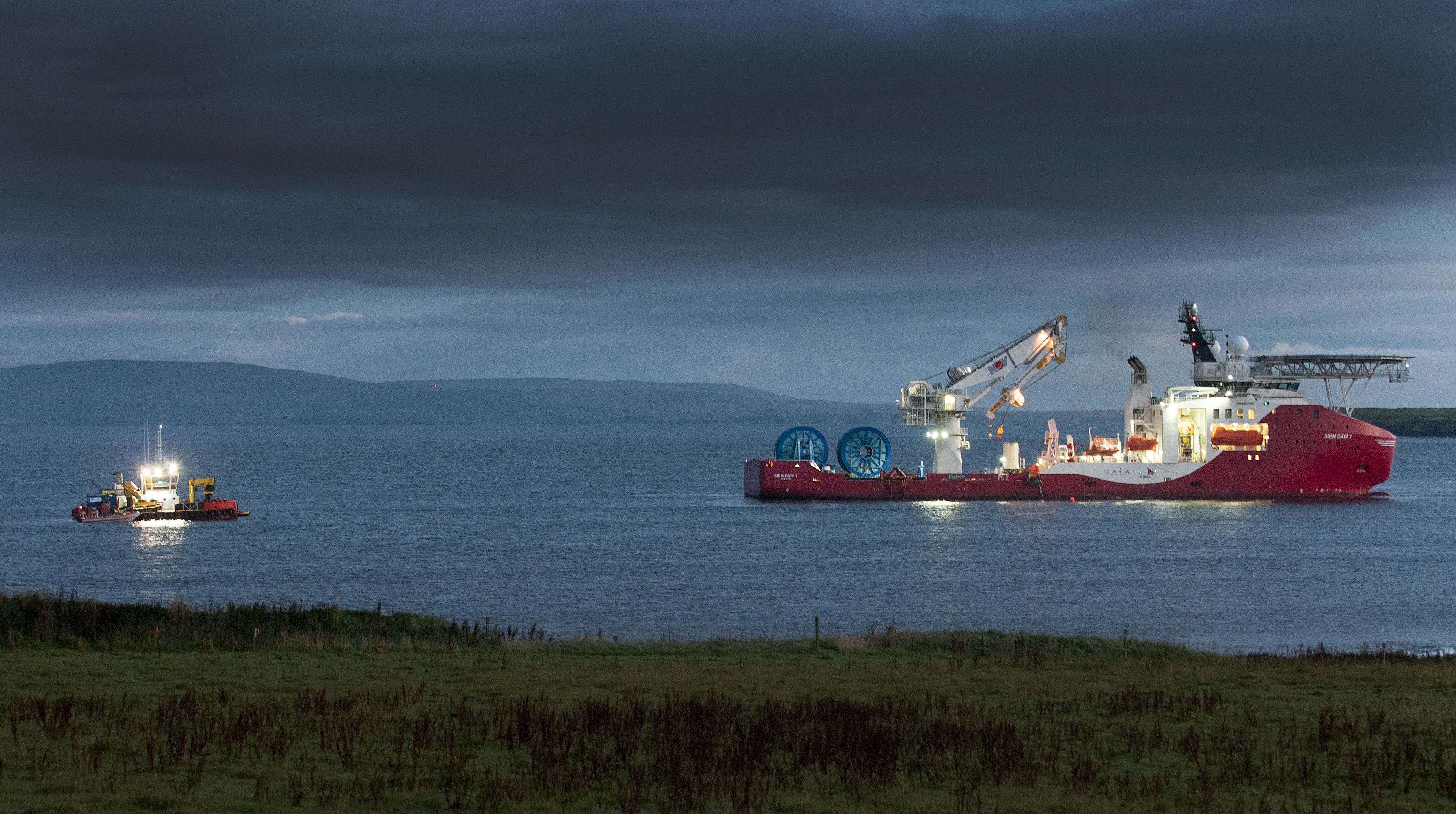 Cables being laid for Atlantis Resources' MeyGen project