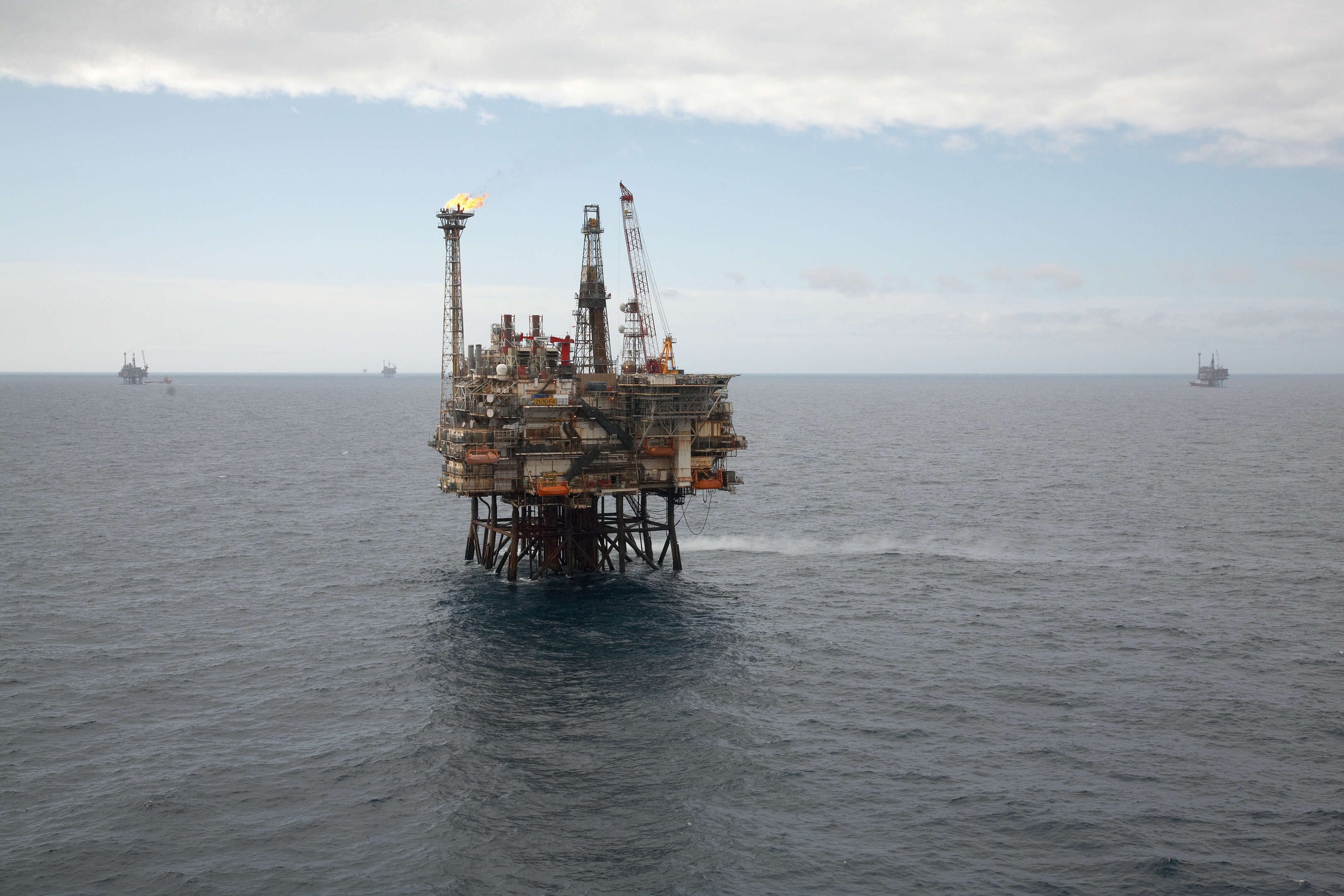 Before tax, the North Sea is the most profitable region in Apache's portfolio. Pictured: Forties Field.