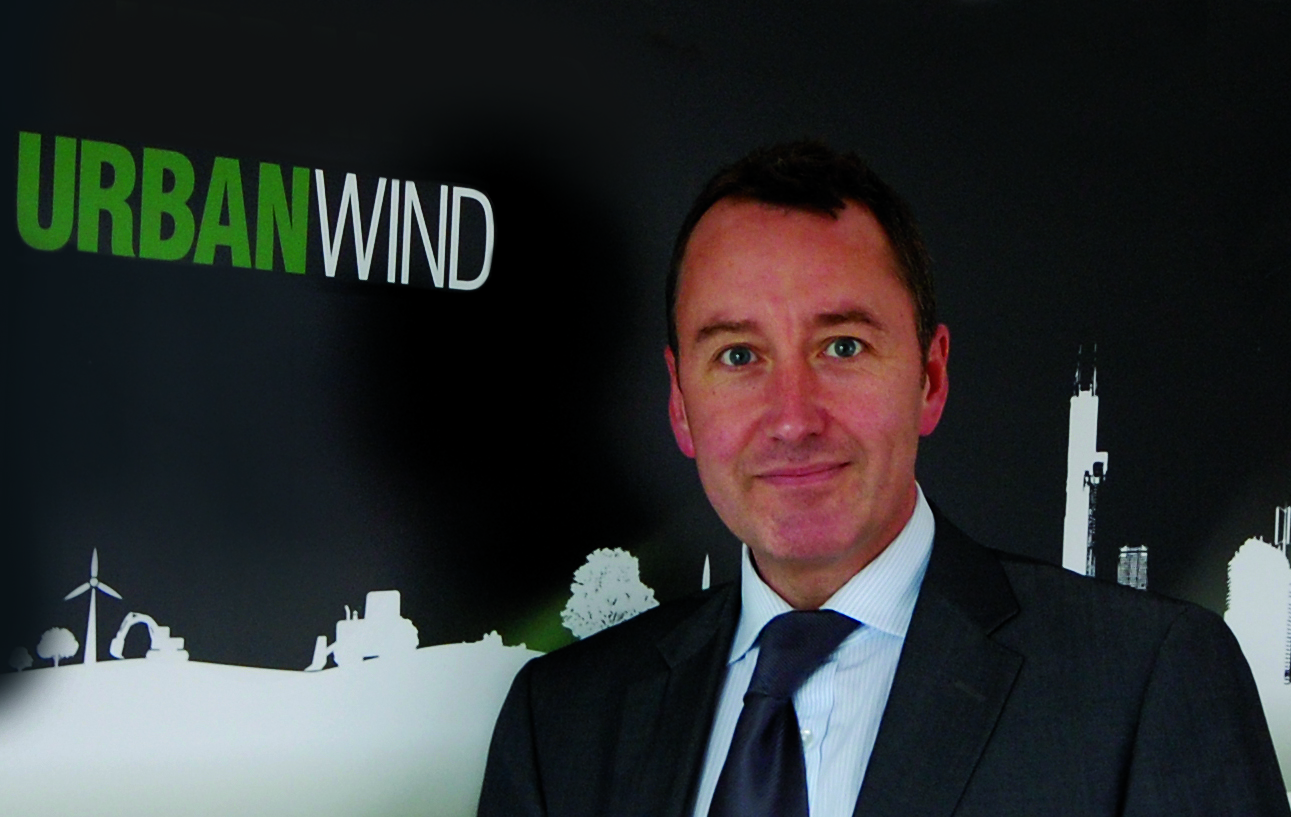 Paul McCullagh, chief exeucitve of full solution wind technology  provider UrbanWind