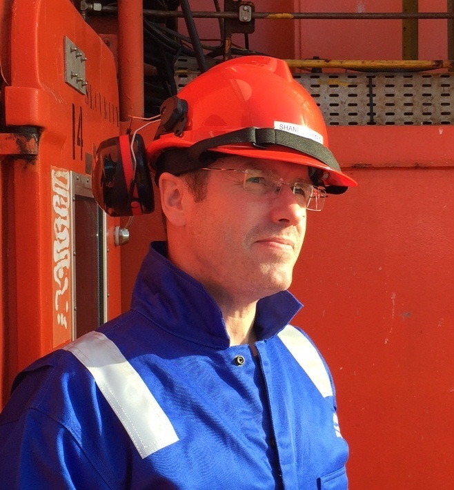 Shane Gorman now works in offshore safety