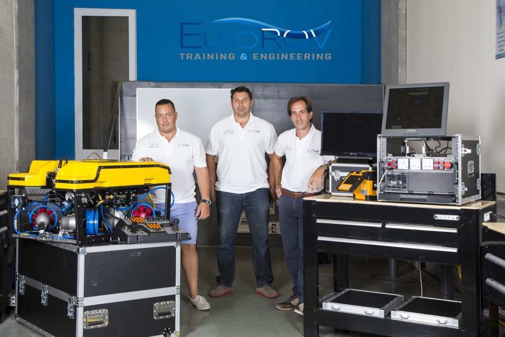 EuroROV co-founders, Sebastain Ruiz, Adrian Tramallino, Sebastian Ruggirello