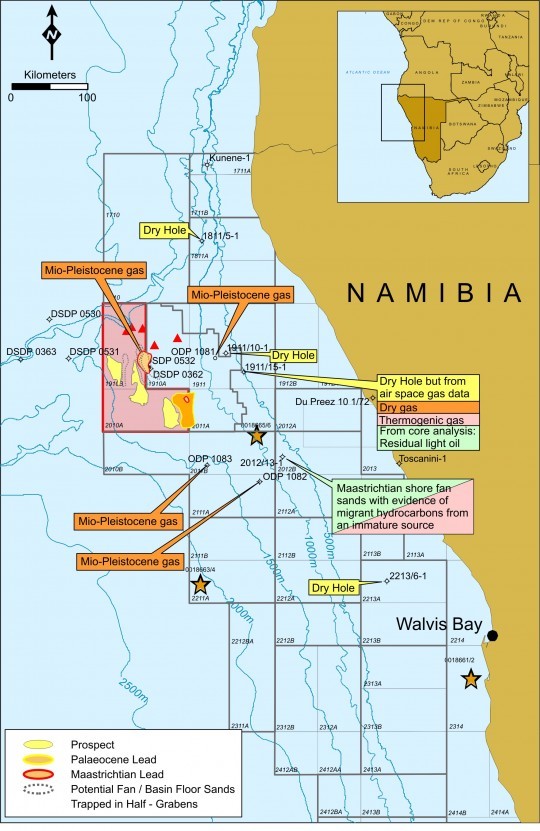 Global Petroleum, Namibia