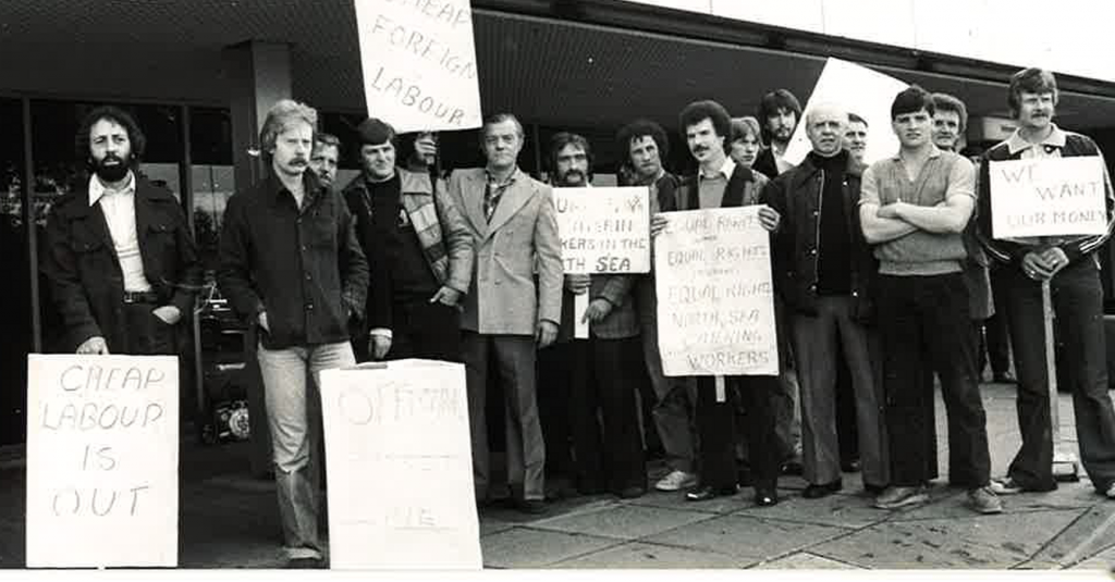 Staff on 10 installations stopped work in July 1979. Nearly 40 installations stood to hit as more than 500 men took action over pay