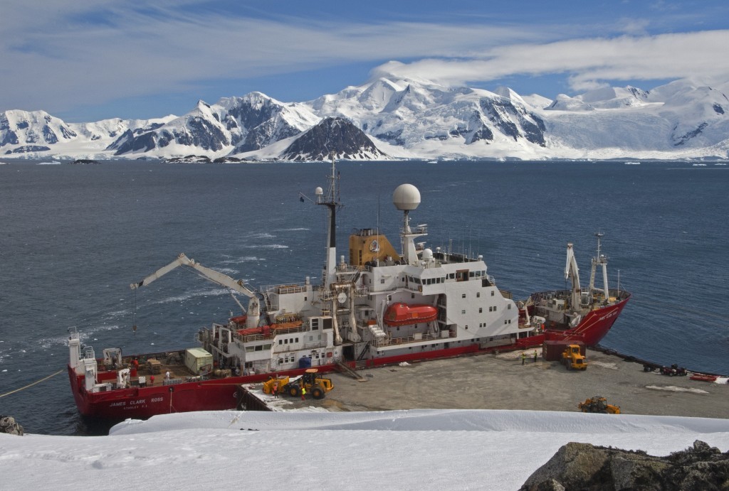 Temperatures at Rothera can drop to -20C in the winter months