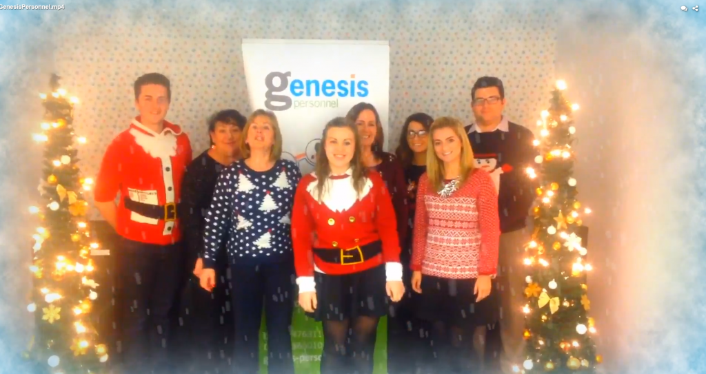 Christmas Wishes from Genesis Personnel