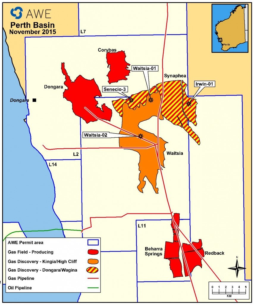 AWE's Waitsia gas project