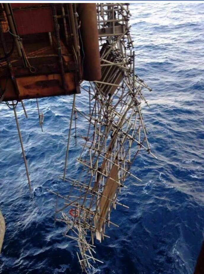 Shell's Brent Delta platform suffered severe damage 