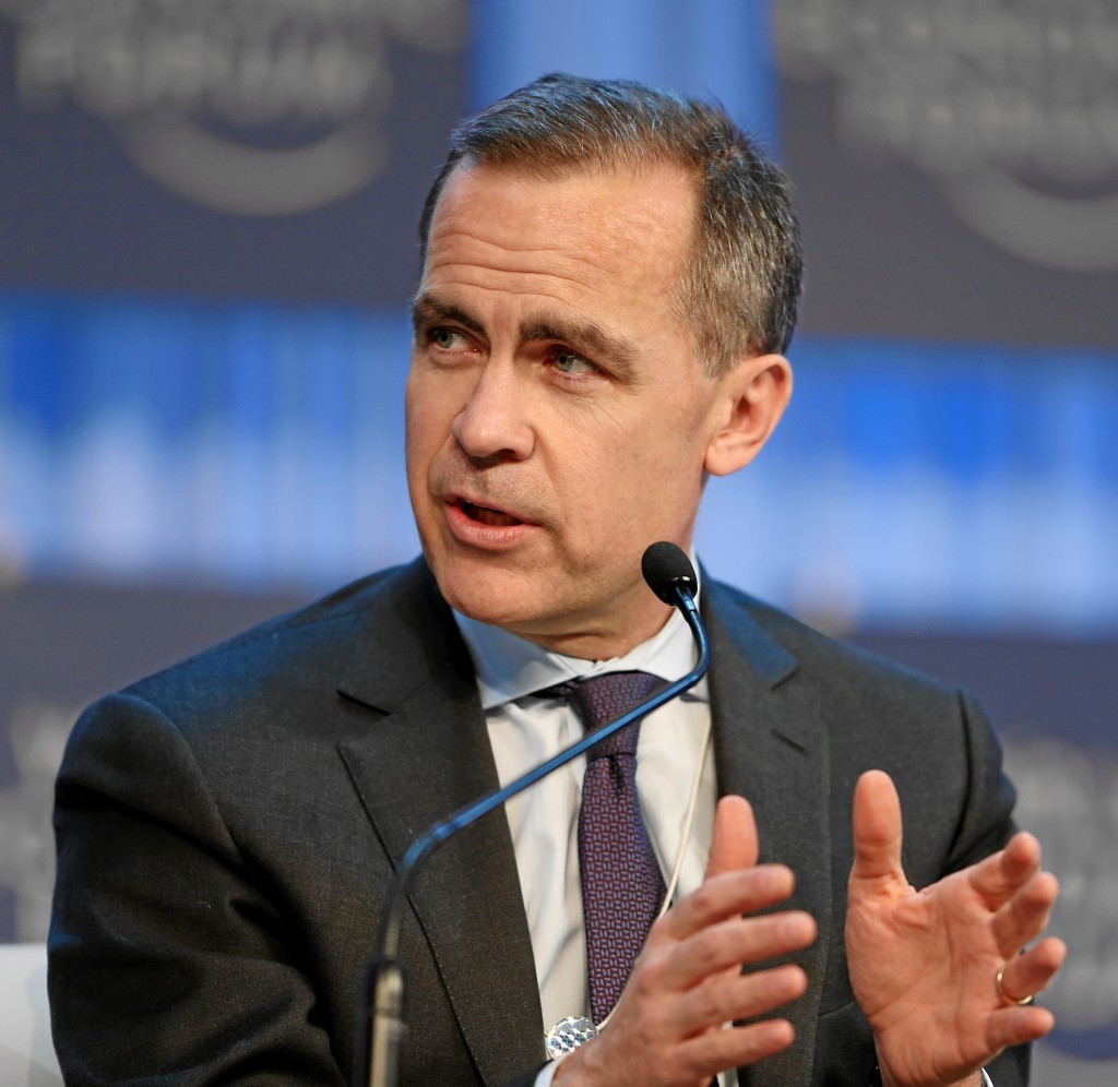 Mark Carney, Bank of England