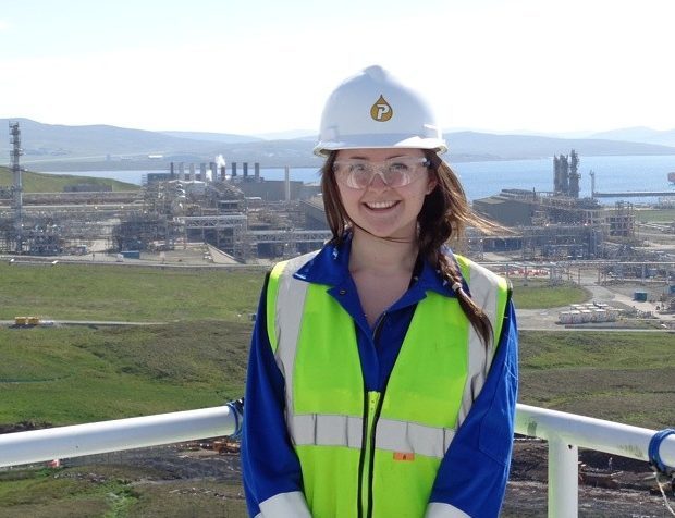 Ashley Manson, who worked on the Laggan-Tormore plant for two and a half years.