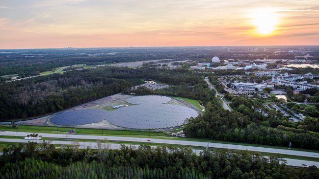 Walt Disney solar plant is Mickey Mouse shaped