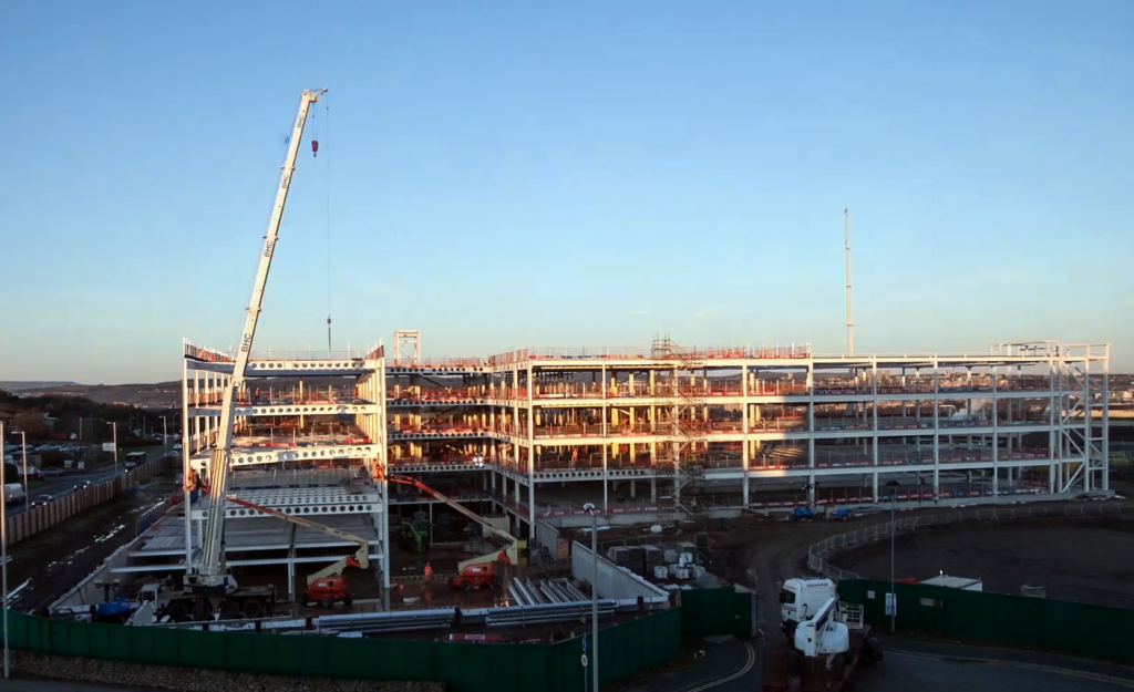 Timelapse of the new Sir Ian Wood building