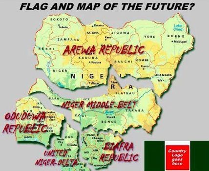 A proposed map from the Niger Delta Avengers