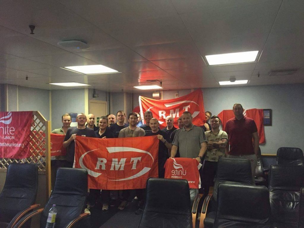 Workers on the Brent Charlie platform